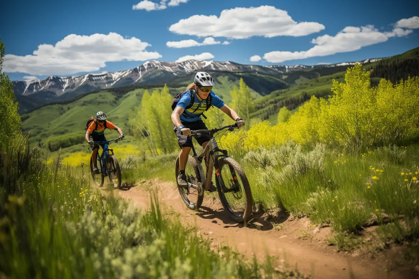 Trails Near Denver Colorado Sunnny